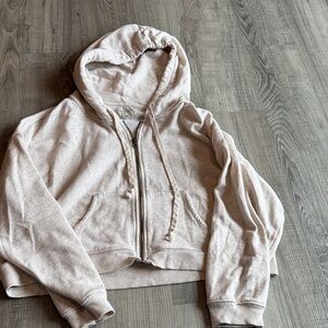 American Eagle Outfitters Light Tan Hoodie